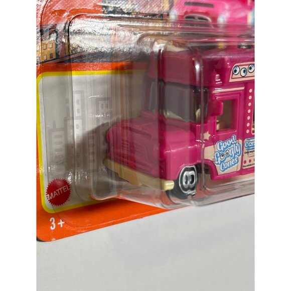Ice Cream King Matchbox 70 Years Short Card Diecast Pink Truck Sealed - Picture 7 of 8